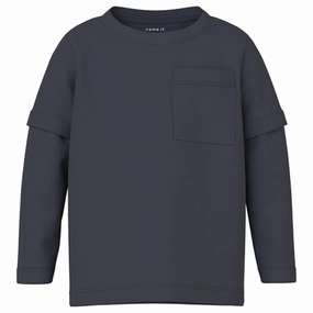 Name it India Ink Otto Blouse Reinforced Buttonholes Holiday Travel